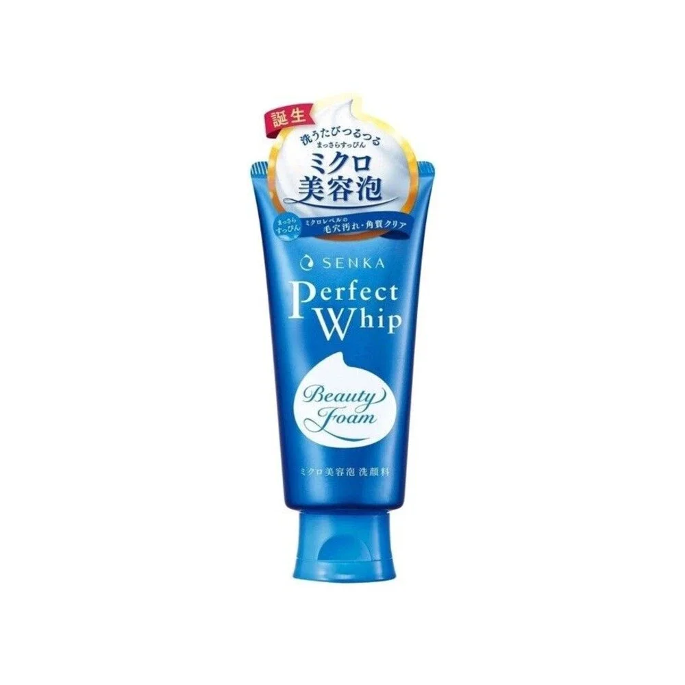 Shiseido SENKA Perfect Whip Face Wash Facial Cleansing Foam 120g - Made in Japan
